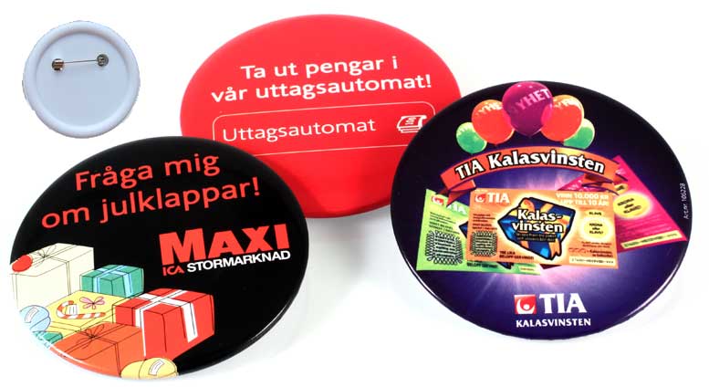 Campaign buttons (58 mm Ø)