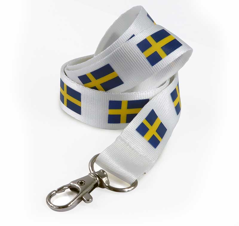 Logoband Sverige (Fra lager)