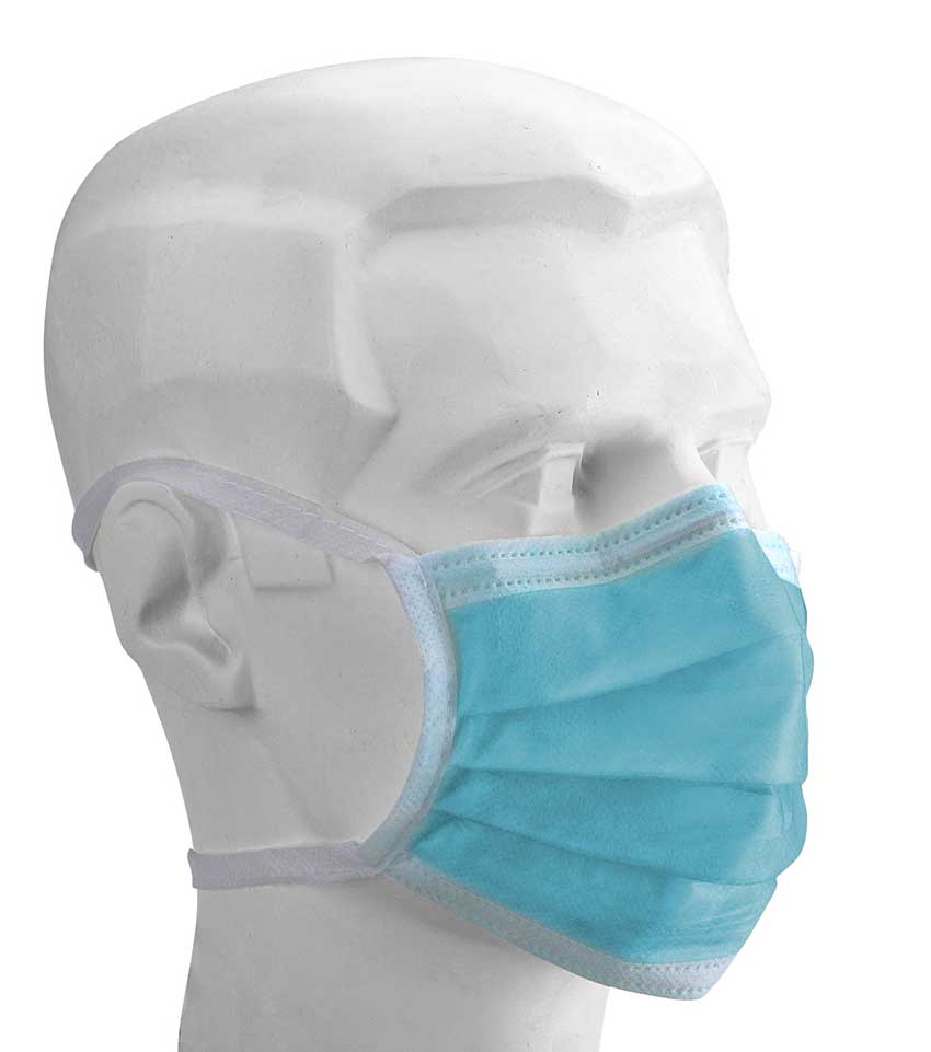 Engangs kirurgisk maske Type IIR steril med bindebånd