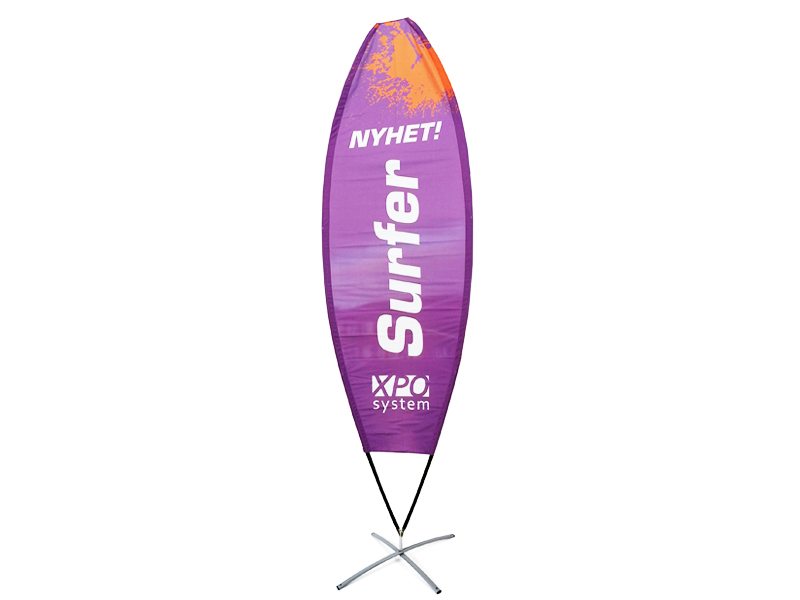 Strandflagg Premium Surfer (XL)
